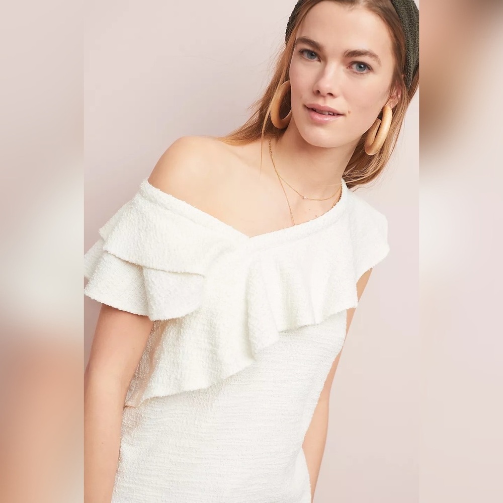 Dolan Left Coast Louisa Ruffled Top